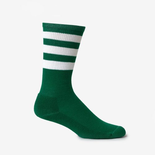 CALFSOCKMALEGREEN WHITE