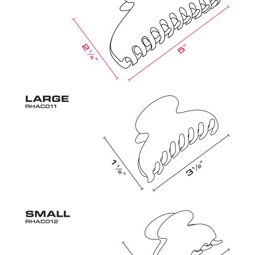 CLAWCLIP SIZECHART RHAC010