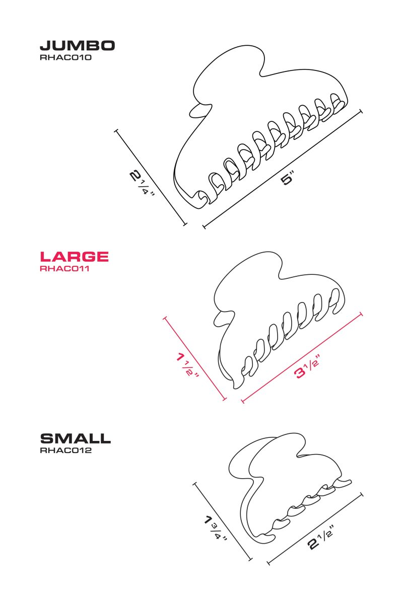 CLAWCLIP SIZECHART RHAC011