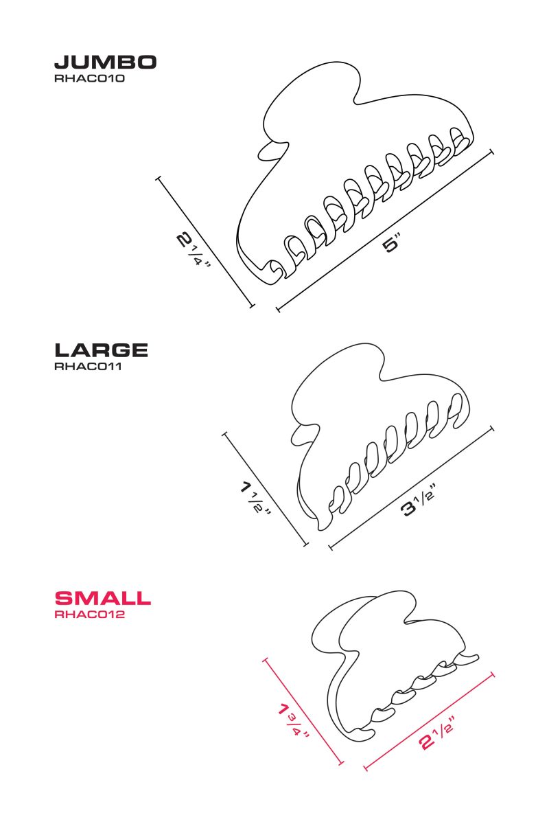 CLAWCLIP SIZECHART RHAC012