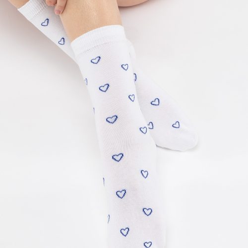 HRTSOCK 4PK PinkBlueWhite7