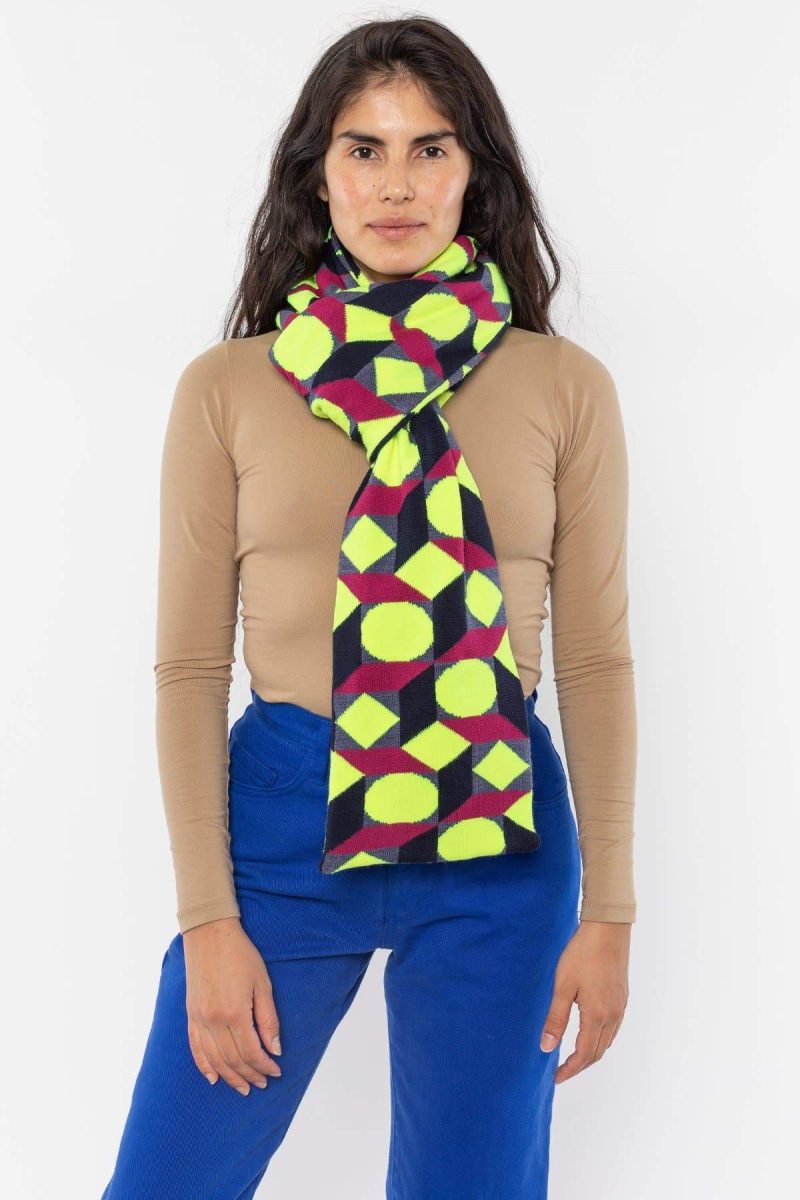 JQSCARF02 NeonYellowPlum1