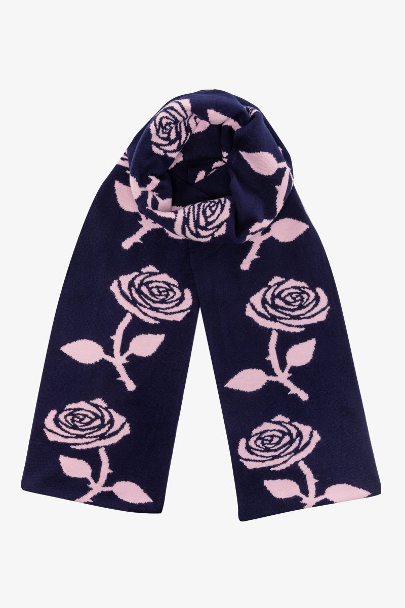 JQSCARF05 Navy Pink2