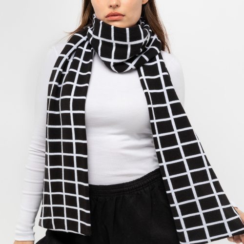 JQSCARF06 Black White3