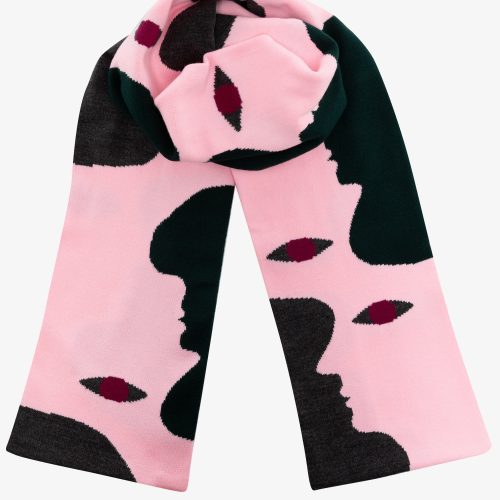 JQSCARF36 Fuschia Pink1