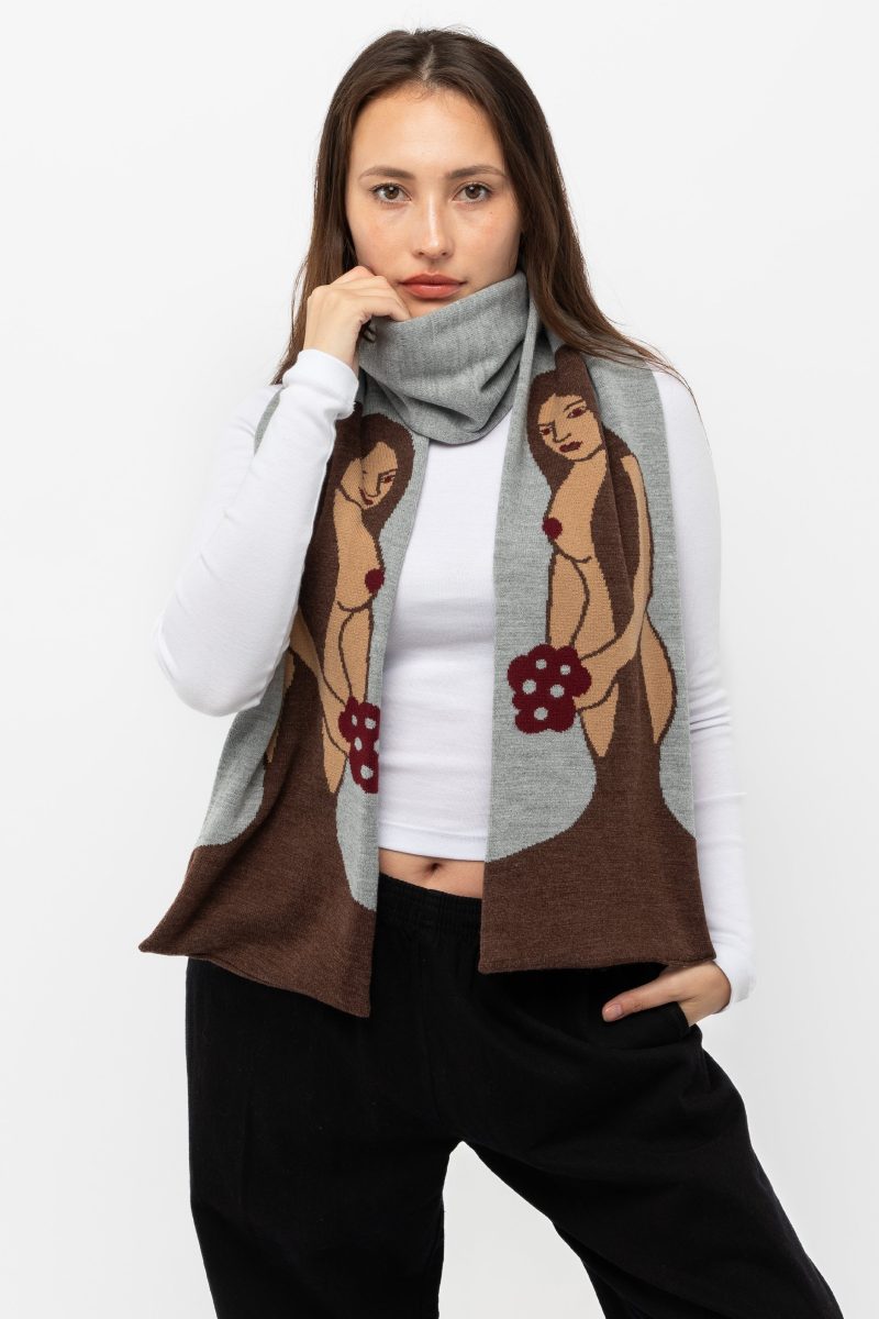 JQSCARF42 Beige3