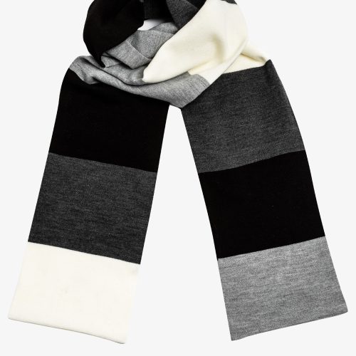 JQSCARF43 Black White3