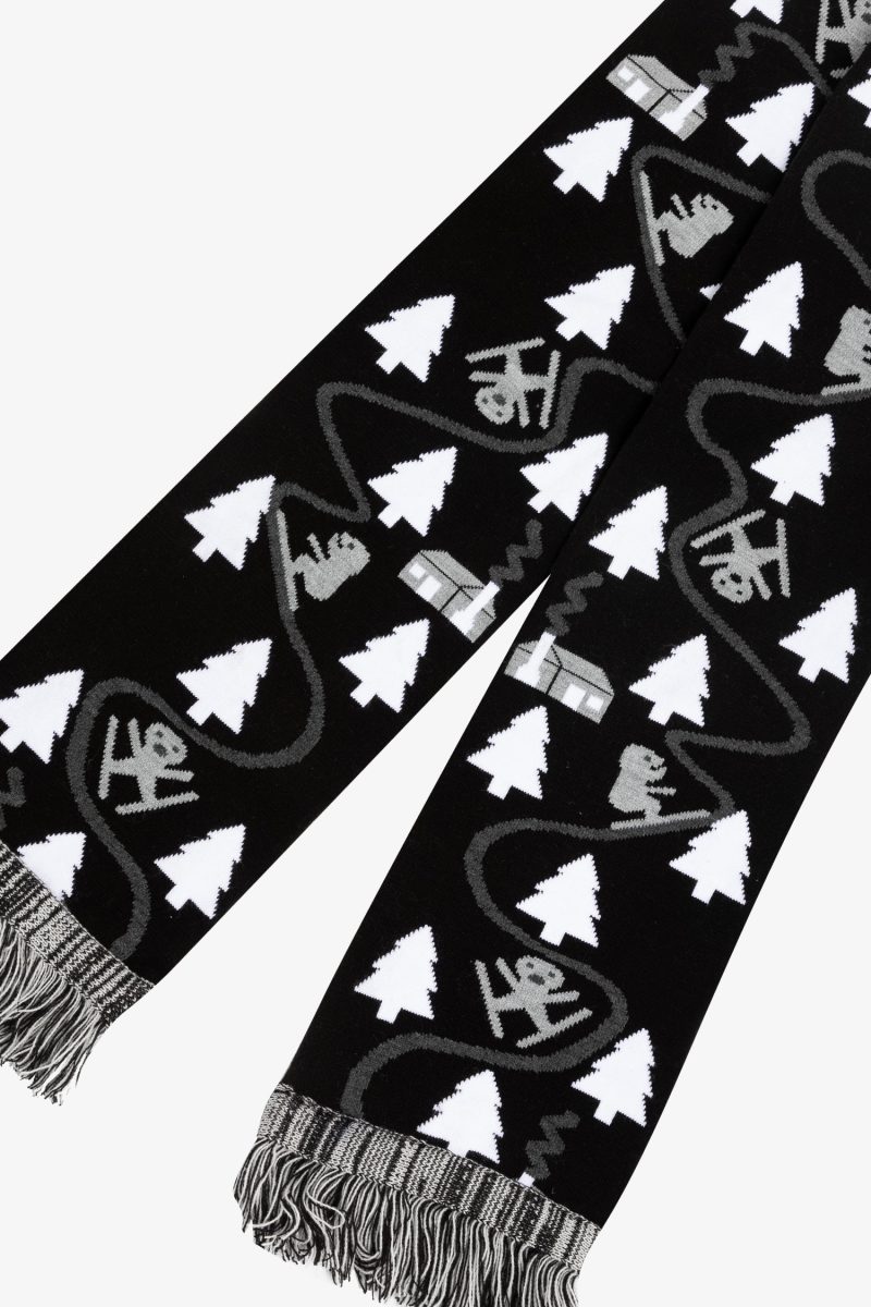 JQSCARF53 Black White2