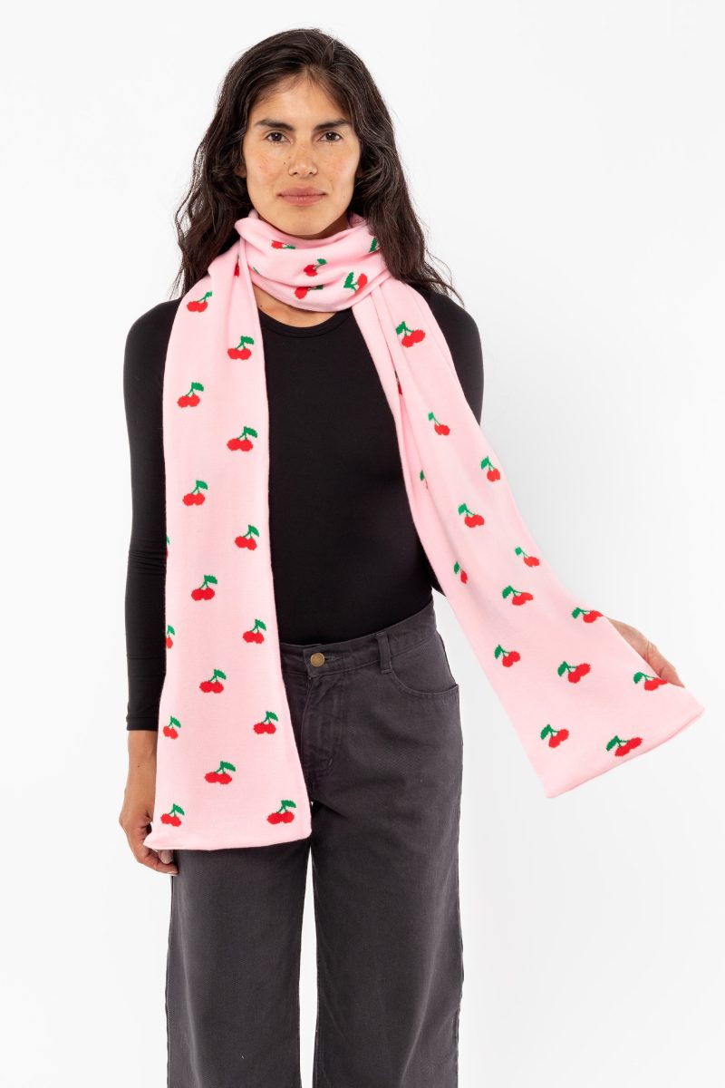 JQSCARF54 Pink Red5