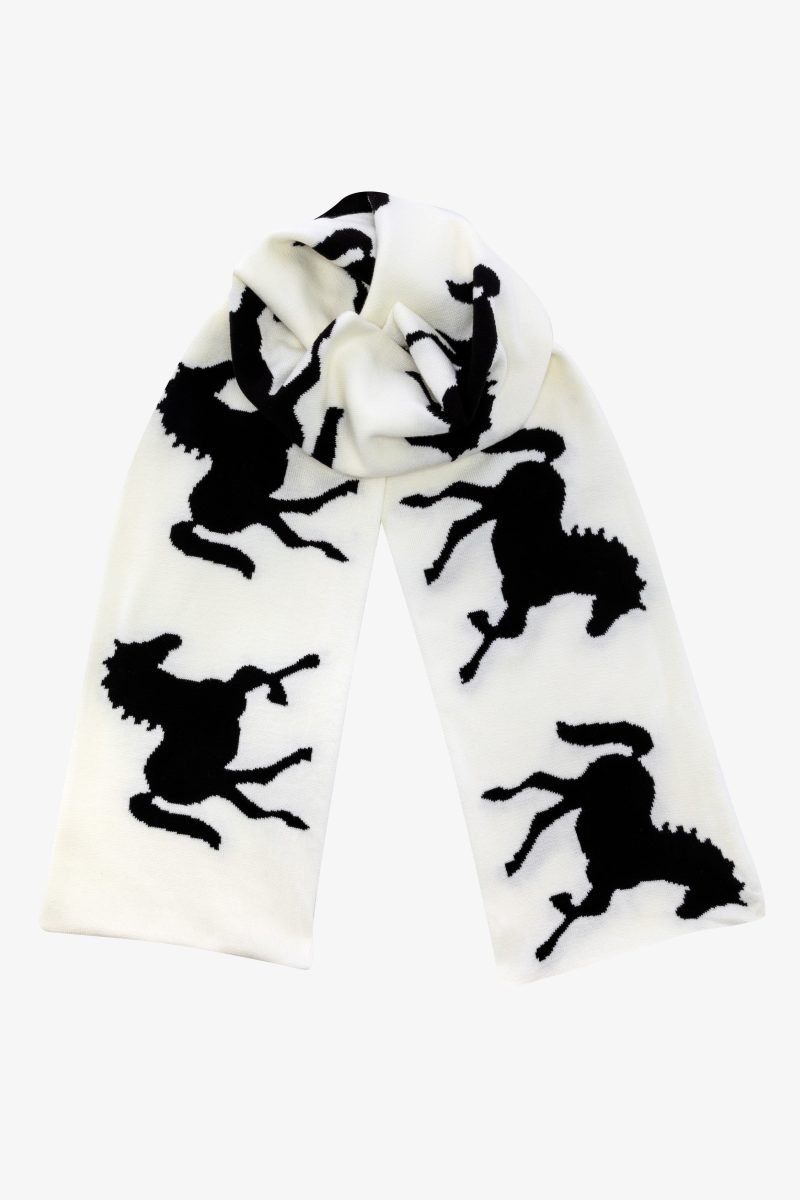 JQSCARF55 Black White1