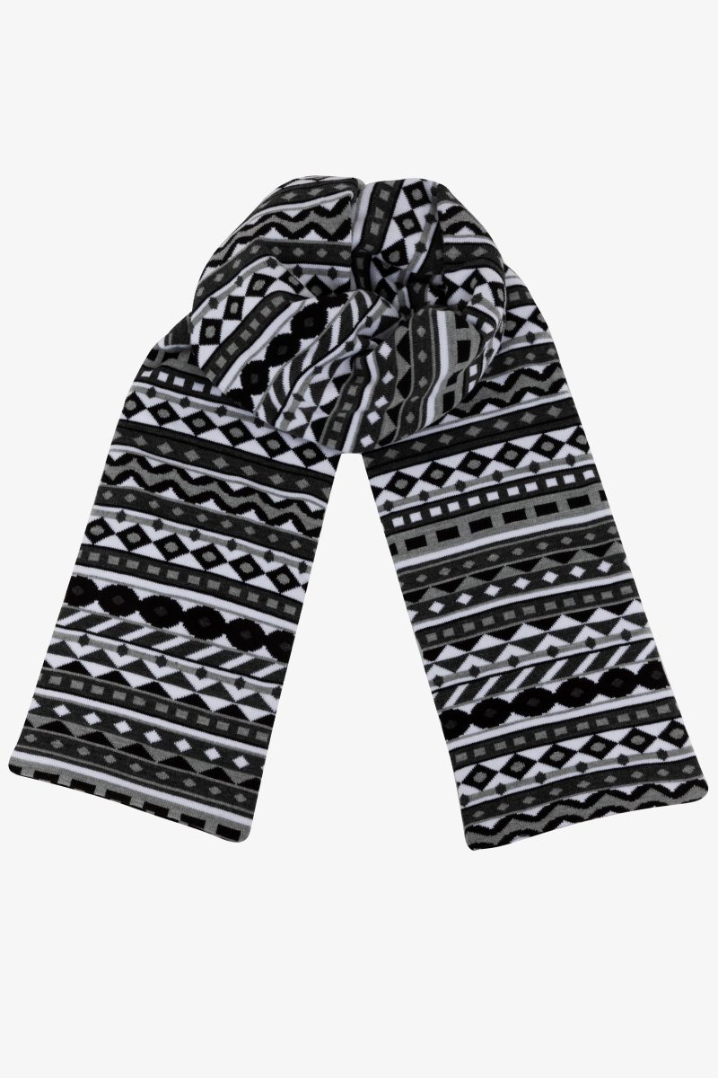 JQSCARF57 Black White1