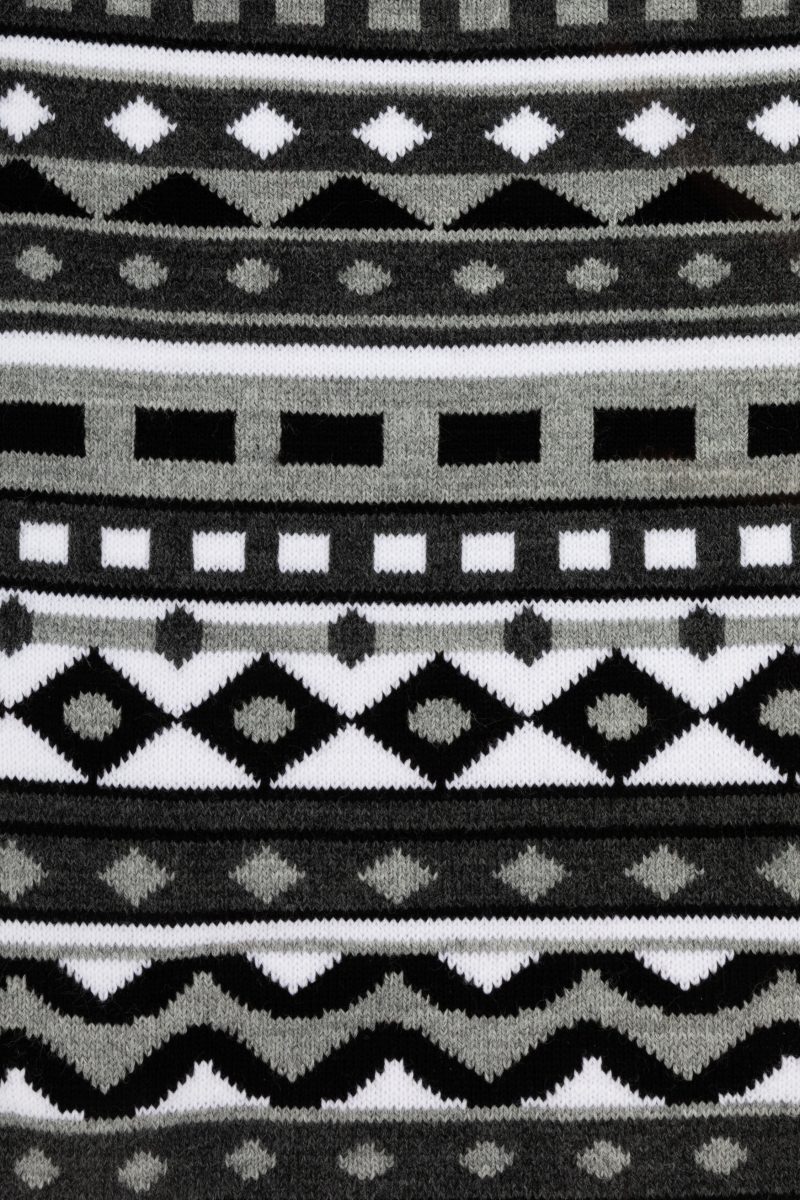 JQSCARF57 Black White2