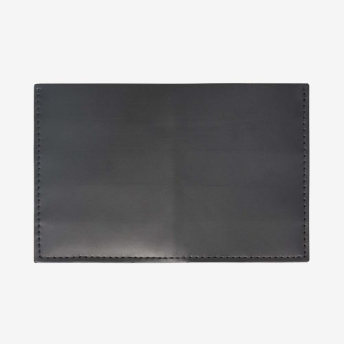 RLH3449 SHINYBLACK LEATHER WALLET