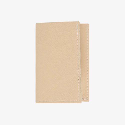 RLH3449 VANILLA LEATHER WALLET 2