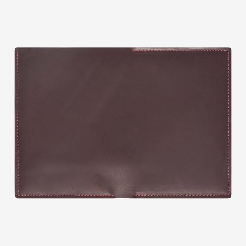 RLH3470 BLACKCHERRY LEATHER PASSPORT WALLET 2