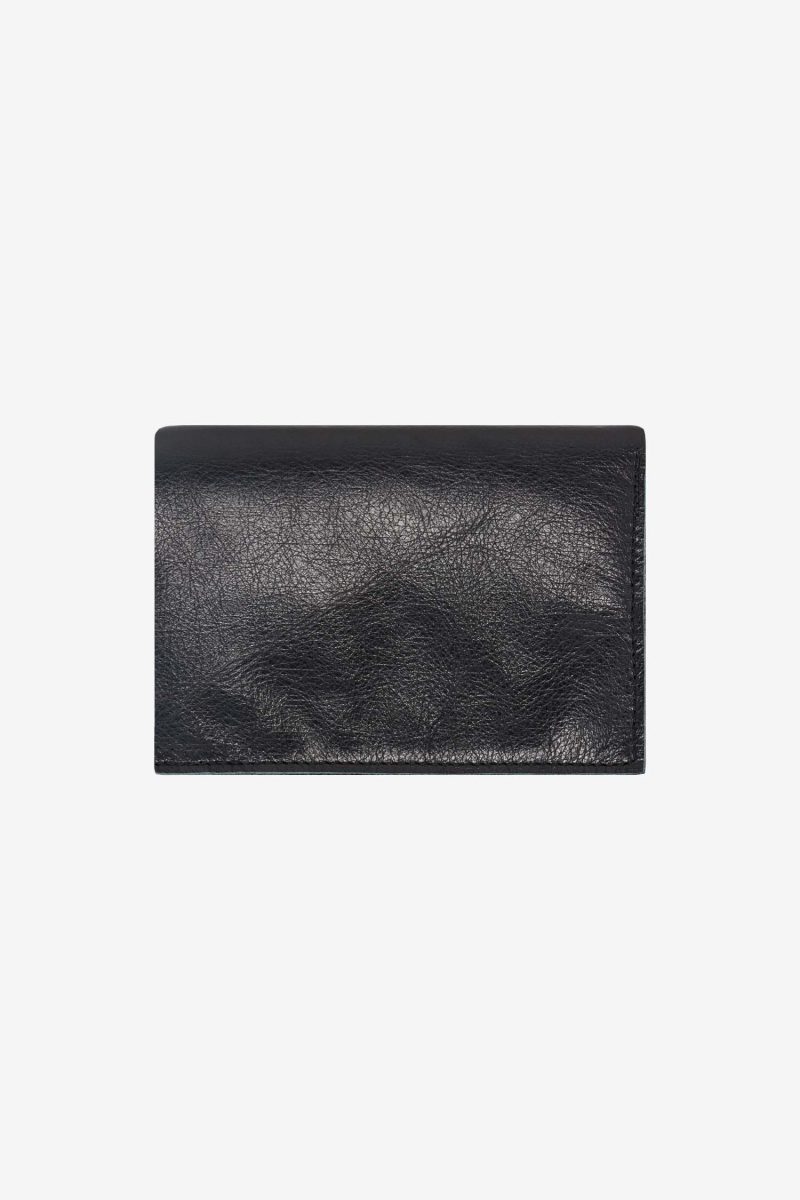 RLH3470 BLACK LEATHER PASSPORT WALLET 3