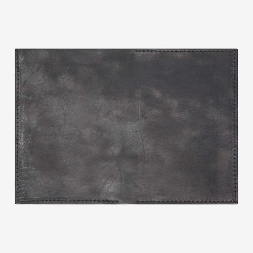 RLH3470 COWHIDE BLACK LEATHER PASSPORT WALLET 2