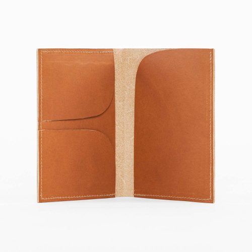 RLH3470 WHISKEY LEATHER PASSPORT WALLET 3