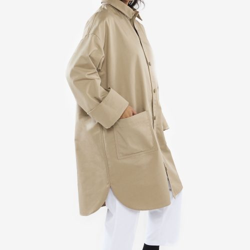 RTWL12 KHAKI LAB COAT 2