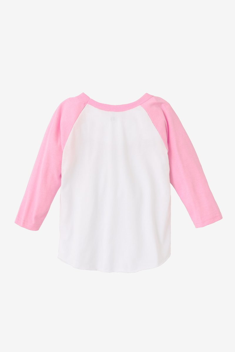 White Neon Heather Pink Back