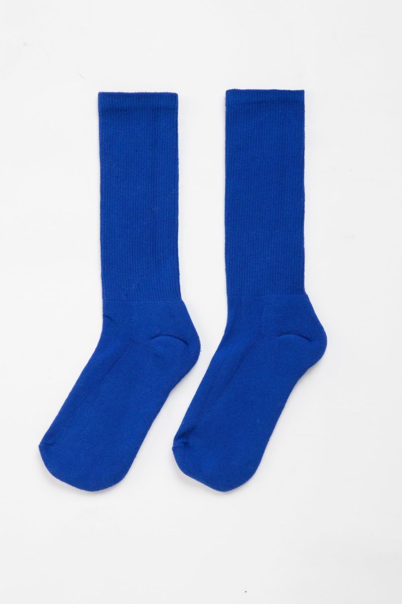 socks cobalt